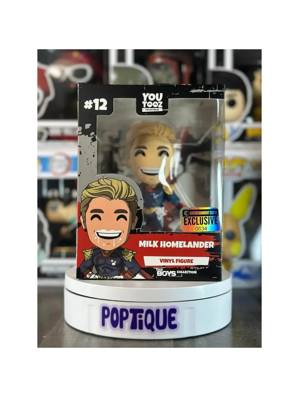 The Boys Collection Homelander Milk Variant #12 - Entertainment Earth Exclusive
